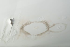 leaky roof repair interior ceiling exterior repairs