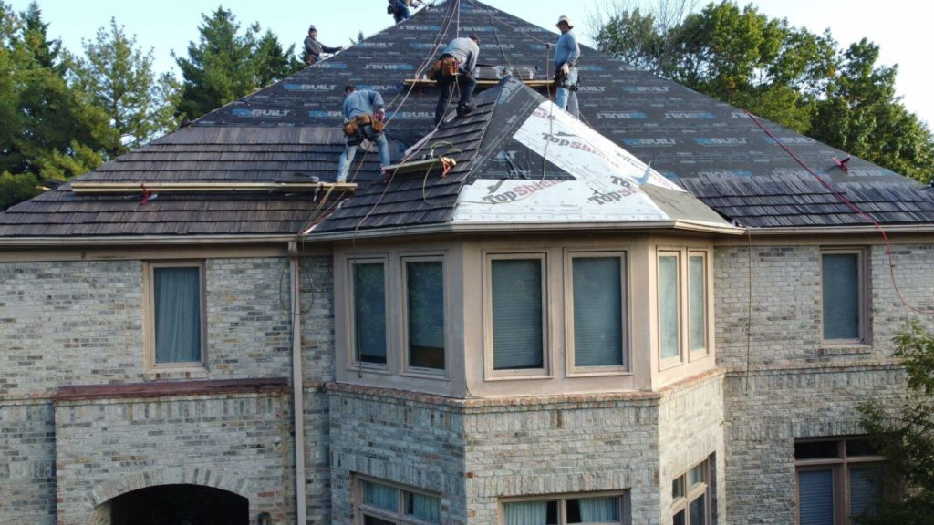residential roofing - American Custom Contractors