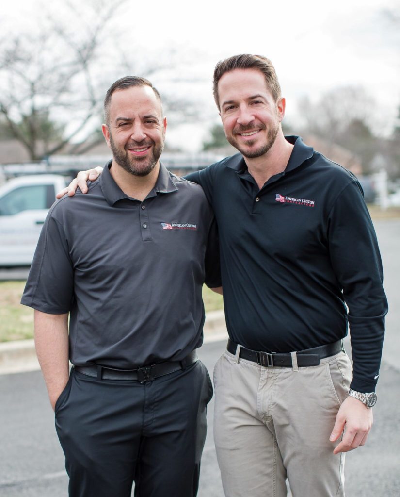 two brothers who are second generation owners of American Custom Contractors