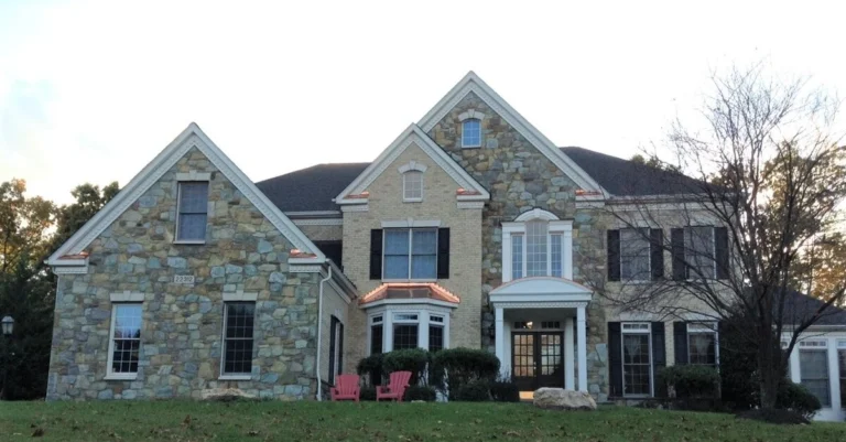 Copper statement roof over new windows